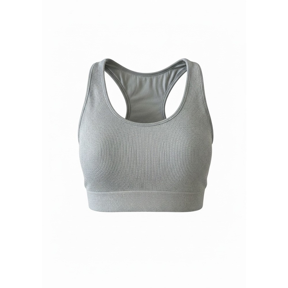 AnyBody Seamless Comfort Bra Heather Gray NWOT Wire Free Racerback Bra Women's‎